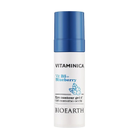 foto гель для шкіри навколо очей bioearth vitaminica vit b5 + blueberry eye contour gel, 30 мл