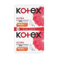 foto гігієнічні прокладки для критичних днів kotex ultra comfort normal, 16 шт