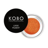 foto пігмент для повік kobo professional loose pigment, 604 copper crystal, 1.5 г