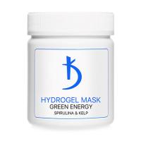 foto гідрогелева маска для обличчя kodi professional hydrogel mask green energy з морськими водоростями, 100 г