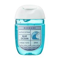 foto антисептик для рук mermade blue ocean (етиловий спирт 70%), 29 мл