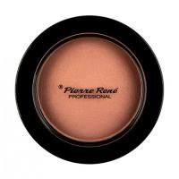foto компактні рум'яна для обличчя pierre rene long lasting powder blush, 03 perfect peach, 6 г