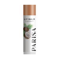 foto гігієнічна помада для губ parisa cosmetics coconut lip balm lb-01 кокос, 4.5 г