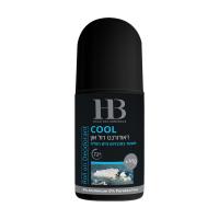 foto кульковий дезодорант health and beauty cool roll on deodorant з магнієм, чоловічий, 75 мл