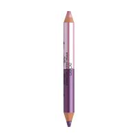 foto двоколірний олівець-тіні для повік aden jumbo twin pearl eyeshadow pink- violet 4.11 г