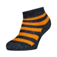 foto шкарпетки дитячі conte-kids sof-tiki 7с-46сп 210 темно-сірий-помаранчевий р.8