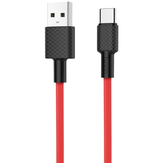 foto дата кабель hoco x29 superior style type-c cable 2a (1m) (red)