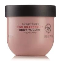 foto йогурт для тіла the body shop pink grapefruit рожевий грейпфрут, 200 мл