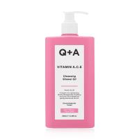 foto вітамінізована олія для душу q+a vitamin a.c.e cleansing shower oil, 250 мл