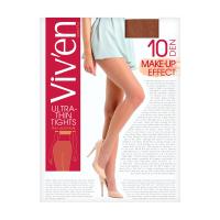 foto колготки жіночі viven petty make up effect ultra-thin tights, 10 den, бронз, розмір 2
