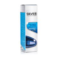foto крем-фарба для взуття silver синя, 75 мл