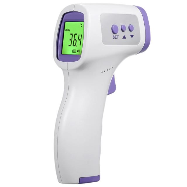 foto безконтактний інфрачервоний термометр hti body infrared thermometer (ht-820d) (білий)
