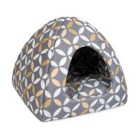 foto будинок-лежак для собак та кішок природа yurt, орнамент, 38*38*36 см (pr241898)