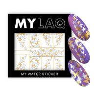 foto наліпки для нігтів mylaq my water stickers 5