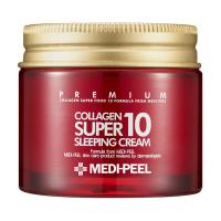 foto нічний крем для обличчя medi-peel collagen super10 sleeping cream омолоджувальний, з колагеном, 70 мл