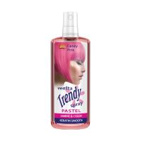 foto відтінковий спрей для волосся venita trendy spray 30 яскраво-рожевий, 200 мл