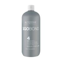 foto реструктурувальний шампунь alter ego egobond 4 bond shampoo для відновлення та живлення волосся, 1 л