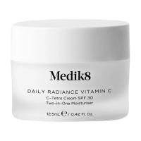 foto антиоксидантний крем для обличчя medik8 daily radiance vitamin c c-tetra cream spf 30, 12.5 мл (мініатюра)