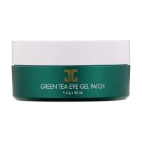 foto гідрогелеві патчі з зеленим чаєм jayjun green tea eye gel patch, 60 шт