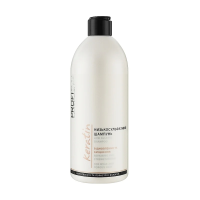 foto низькосульфатний шампунь profi style keratin low sulfate shampoo для слабкого та пористого волосся, 500 мл