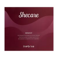 foto набір для догляду за волоссям inebrya she care repair kit (шампунь, 300 мл + маска, 250 мл + спрей, 200 мл)