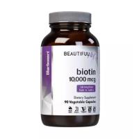 foto харчова добавка в капсулах bluebonnet nutrition beautiful ally biotin біотин, 10 000 мкг, 90 шт