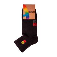 foto шкарпетки дитячі amigо фрі, чорні, розмір 20-22