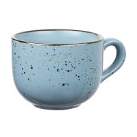 foto чашка ardesto bagheria керамічна, misty blue, 480 мл (ar2948bgc)
