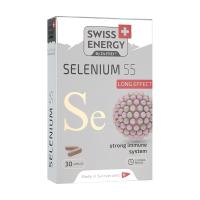 foto харчова добавка вітаміни в капсулах swiss energy selenium 55 mcg селен 55 мкг підтримка імунної системи, 30 шт