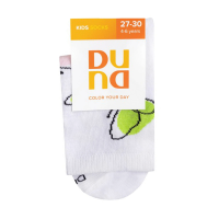 foto дитячі шкарпетки duna 4084 білий, розмір 22-24