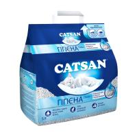 foto наповнювач туалетів для кішок catsan hygiene plus 5 л