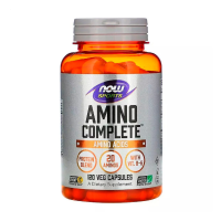 foto дієтична добавка в капсулах now foods amino complete амінокомплекс, 120 шт