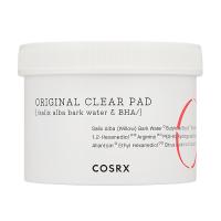 foto очищувальні спонжи для обличчя cosrx one step original clear pad з вна-кислотами, 70 шт