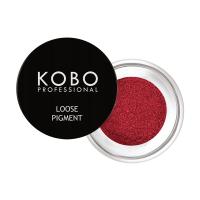 foto пігмент для повік kobo professional loose pigment, 610 bordeaux, 1.5 г