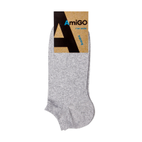 foto шкарпетки чоловічі amigo в01 сірі, розмір 25
