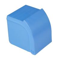foto тримач для туалетного паперу ecodeo tex синій, 1 шт (l9100bl)