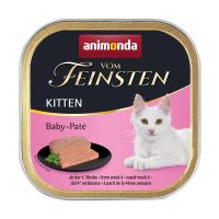 foto вологий корм для кошенят animonda vom feinsten kitten baby pat паштет, 100 г