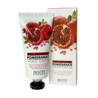 foto крем для рук jigott real moisture pomegranate hand cream з екстрактом граната, 100 мл