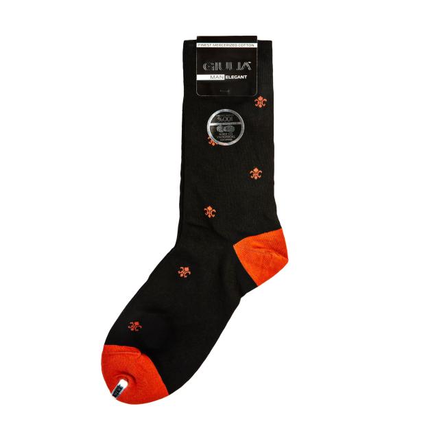 foto шкарпетки чоловічі giulia elegant 405 orange, розмір 45-46