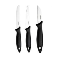 foto набір ножів для чищення fiskars essential, 3 шт (1023785)