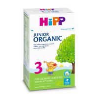 foto дитяче сухе органічне молочко hipp organic 3 junior, з 12 місяців, 500 г