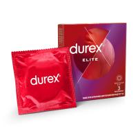 foto презервативи латексні з силіконовою змазкою durex elite тонкі, з шт