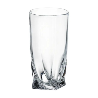 foto склянки для води bohemia quadro, 6*350 мл (2k936/99a44/350)