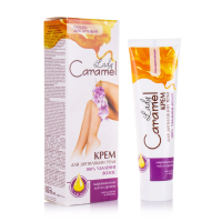 foto крем для депіляції caramel lady 100% видалення волосся, 100 мл