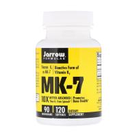 foto дієтична добавка вітаміни в капсулах jarrow formulas vitamin k2 as mk-7 вітамін k2 у формі mk-7, 120 шт