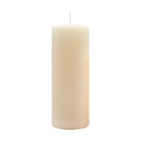 foto циліндрична свічка candlesense decor молочно-біла, діаметр 7 см, висота 19 см