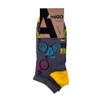 foto шкарпетки чоловічі amigo короткі, велосипеди, розмір 27