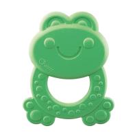 foto дитячий прорізувач для зубів chicco eco+ жабеня, зелений, від 3 до 18 місяців (10491.00.01)