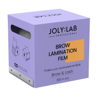 foto плівка для ламінування брів joly:lab brow & lash brow lamination film, 200 м