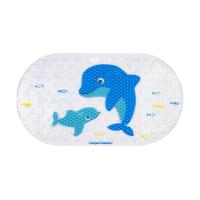 foto антиковзаючий килимок для купання малюка canpol babies дельфіни, розмір 69 * 38 см (80/001)
